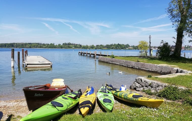 Luxuriöses Yachthotel direkt am Chiemsee