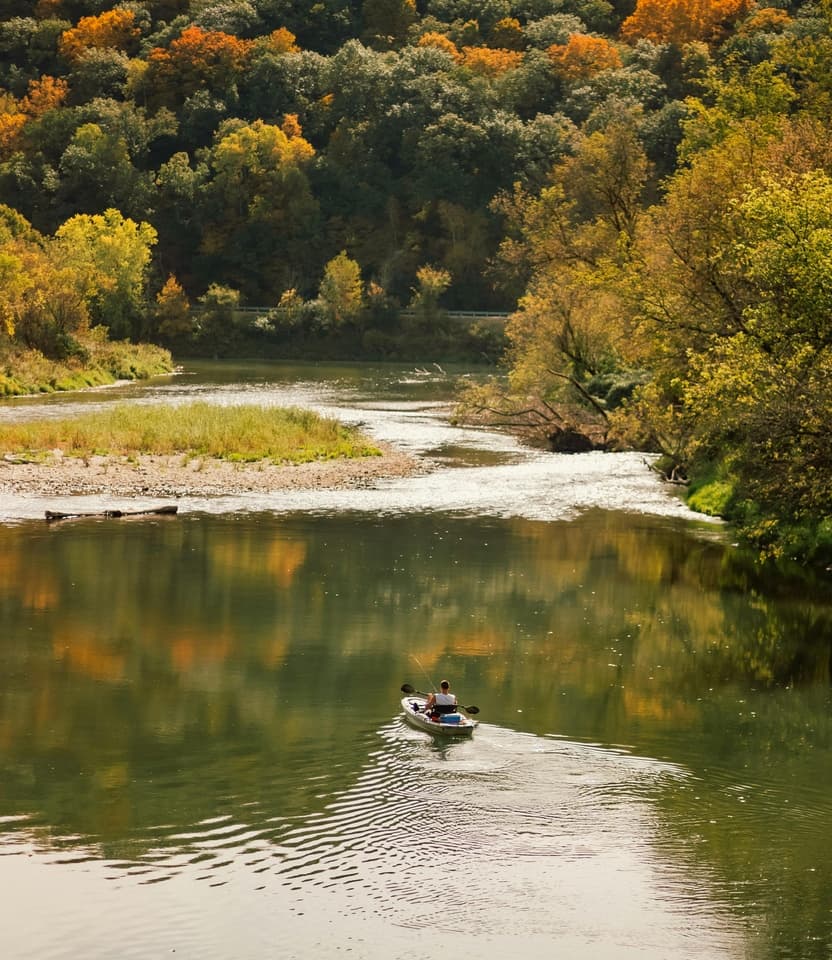 Paddling on the Aller